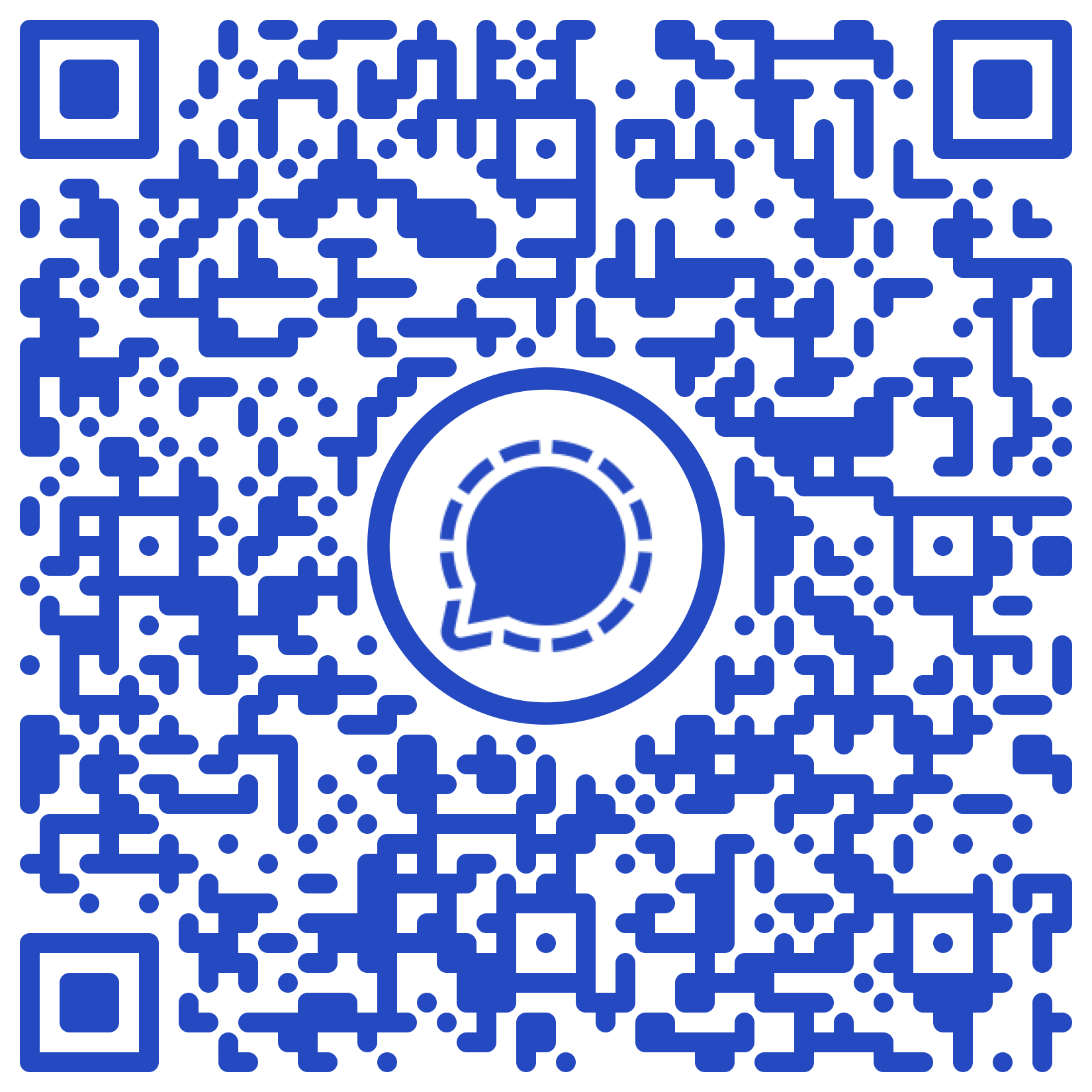 Signal QR-Code – bitcircus101 Talk
